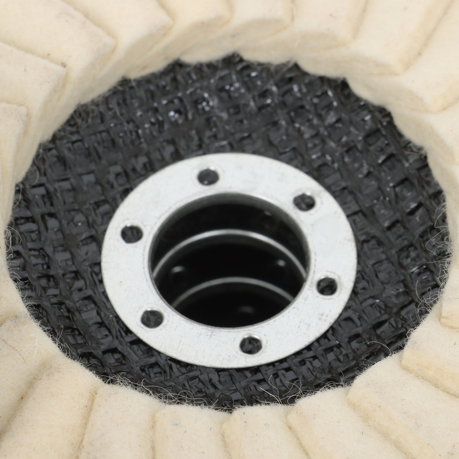 8 Pcs Wool Polishing Wheel Disc Set 4.5 x 7/8″ Buffing Wheel & Buffing Compound