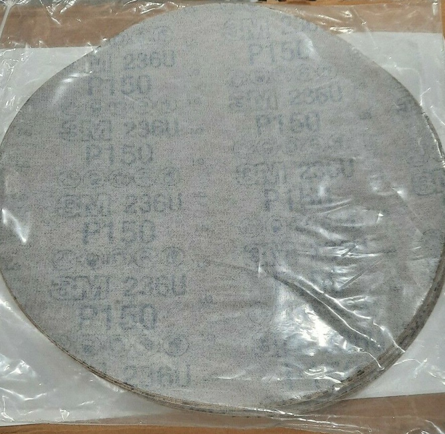 New 3M Drywall Sanding Discs DW9-150, 9″, Pack of 10