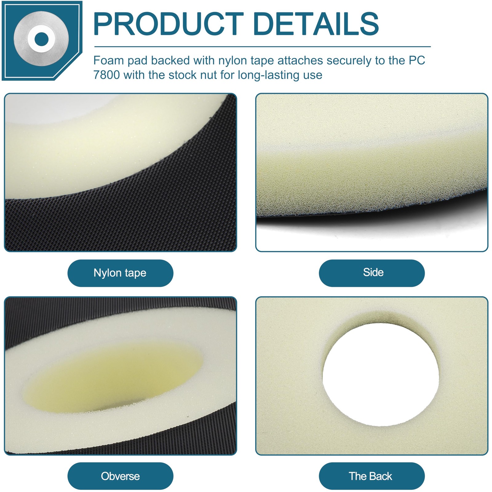 2-Pack 9″ Backup Pads Works with a Variety of 9″ Discs Sanding Systems, Compa…
