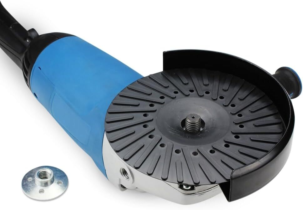 2 Pack – 7″ x 5/8″-11 Resin Fiber Disc Backing Pad w/ Lock Nut for Angle Grinder