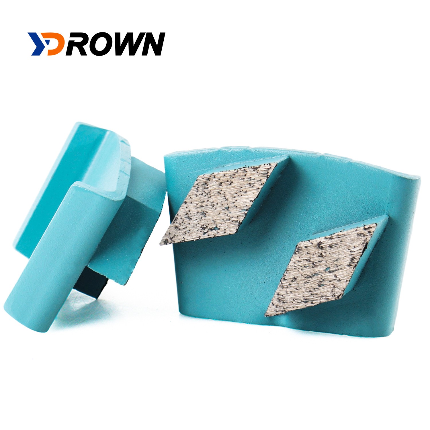 Trapezoid Metal Bonded Segments Diamond Grinding Pads for Concrete Floor Machine