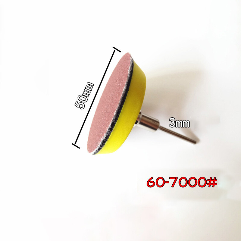 50mm Hook and Loop Sanding Discs 2″ Inch Backing Pads Sandpaper Grit 60 – 7000