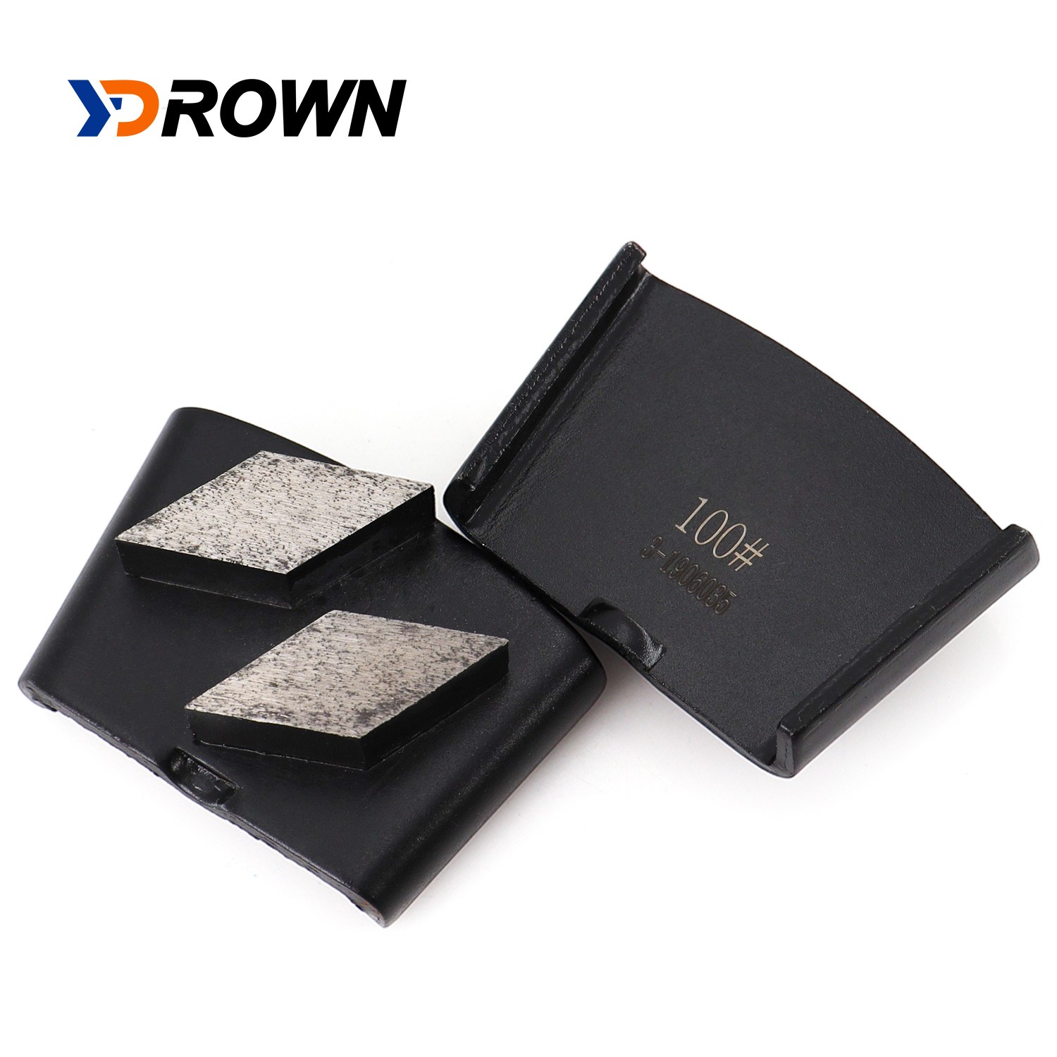 Trapezoid Metal Bonded Segments Diamond Grinding Pads for Concrete Floor Machine