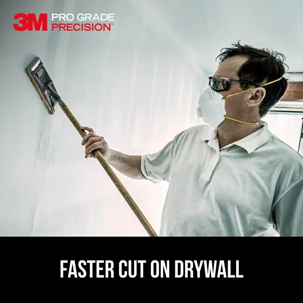 Pro Grade 4-3/16 In. X 11-1/4 In. 120-Grit Drywall Sanding Sheet (5-Pack)