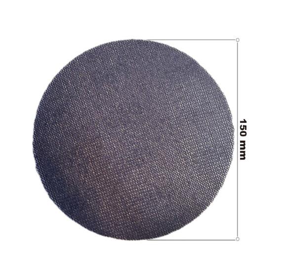 50 PCS 150mm Ceramic Mesh Abrasive Dust Free Hook & Loop Sanding Discs 220 Grit