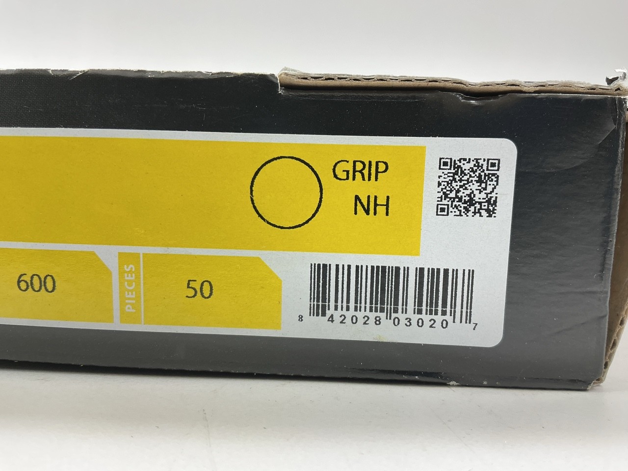 Mirka 2C-622-600 Q.Silver Grip-On 6″ 600 Grit Sanding Discs, 50 / Pack