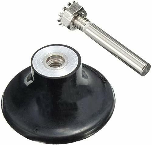 2 Pack 2 inch Sanding Disc Holder Roll Lock Rotary Pad Holder Mandrel 1/4″ Shank