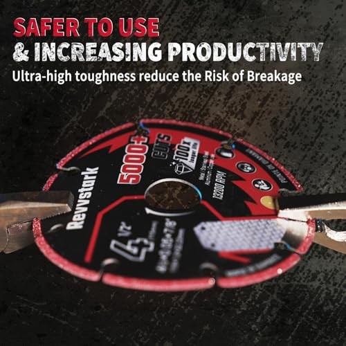 4 1/2 Inch Diamond Cutting Wheel – 4-1/2 Cut Off Wheel for Angle 3.0 4.5″x7/8in.