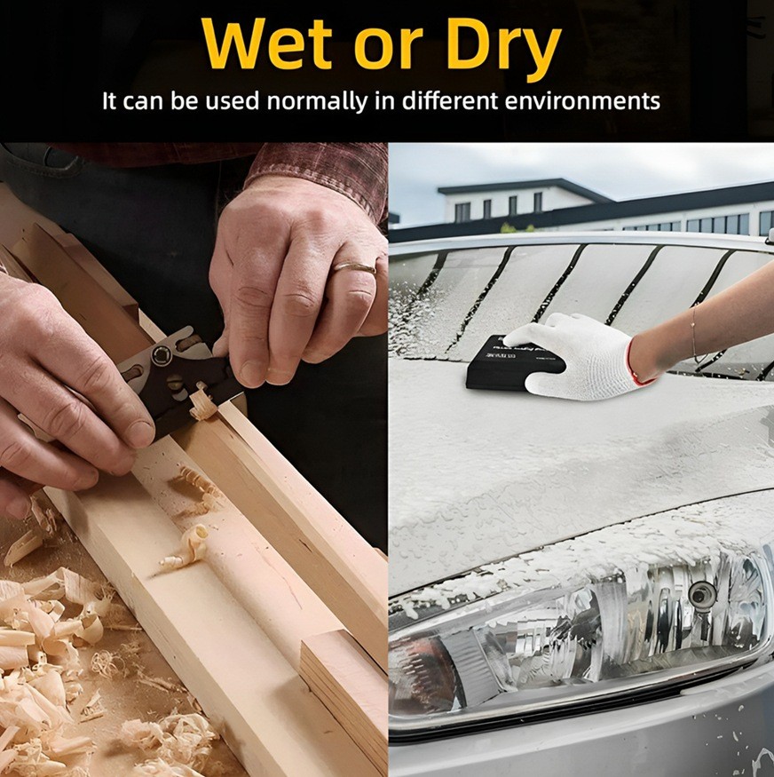 12x Sanding Block Kit Flexible EVA Wet Dry Sanding Blocks for Auto Body Woodwork
