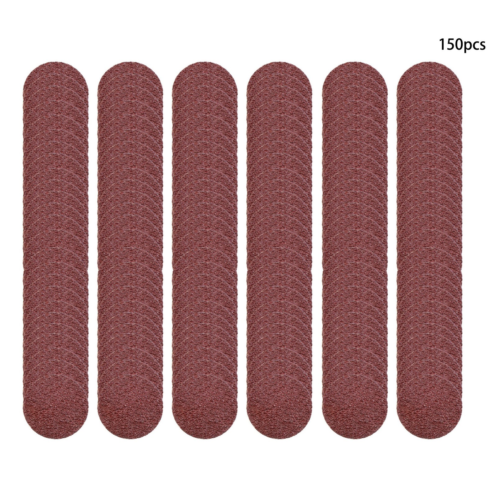 150 Pieces 2 Inch 36 Grit Medium Red Torque Sanding Discs for Die Grinder
