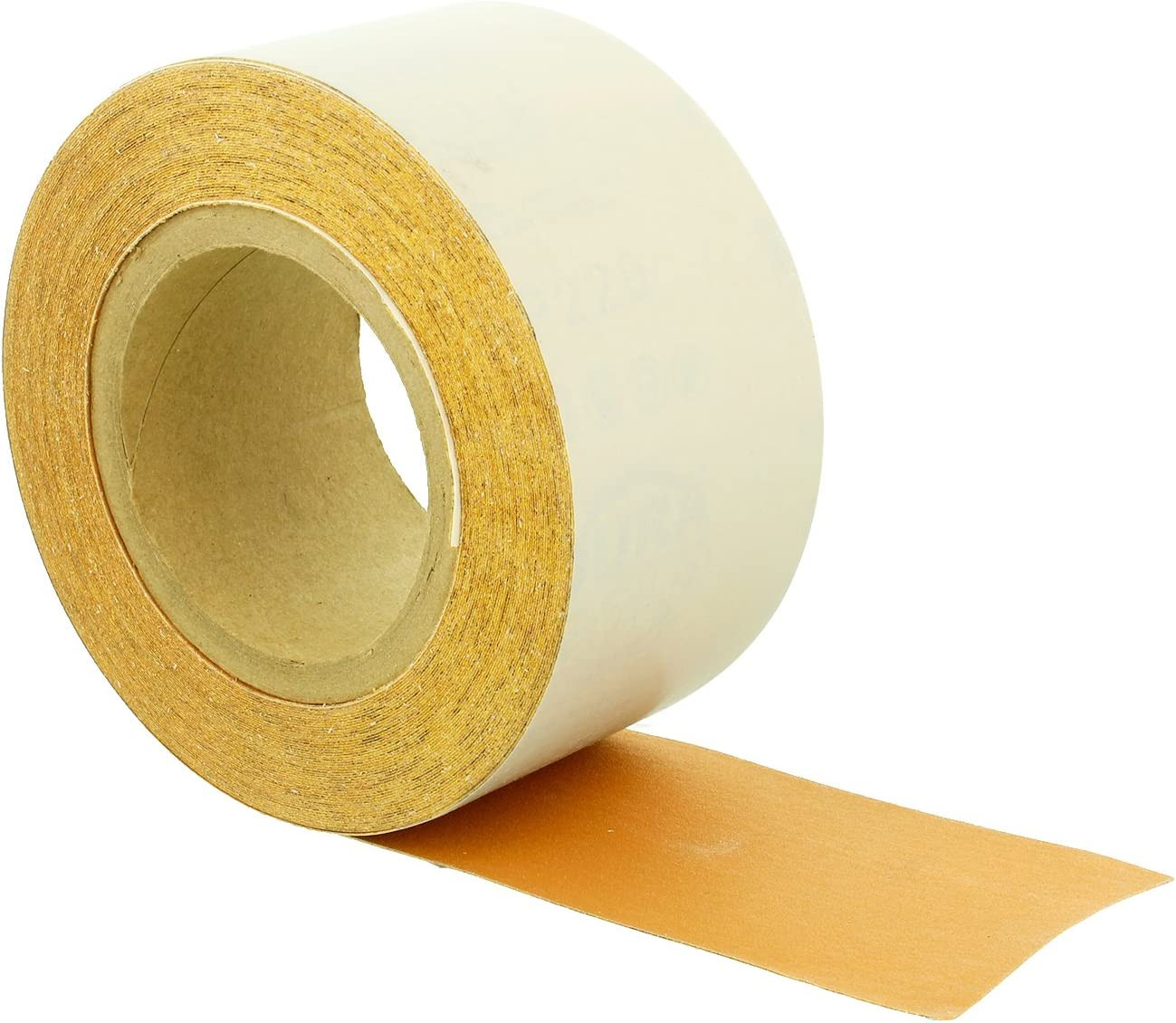 Premium Gold 220 Grit PSA Longboard Sandpaper, 20 Yard Roll, 2-3/4″ Wide, Self A