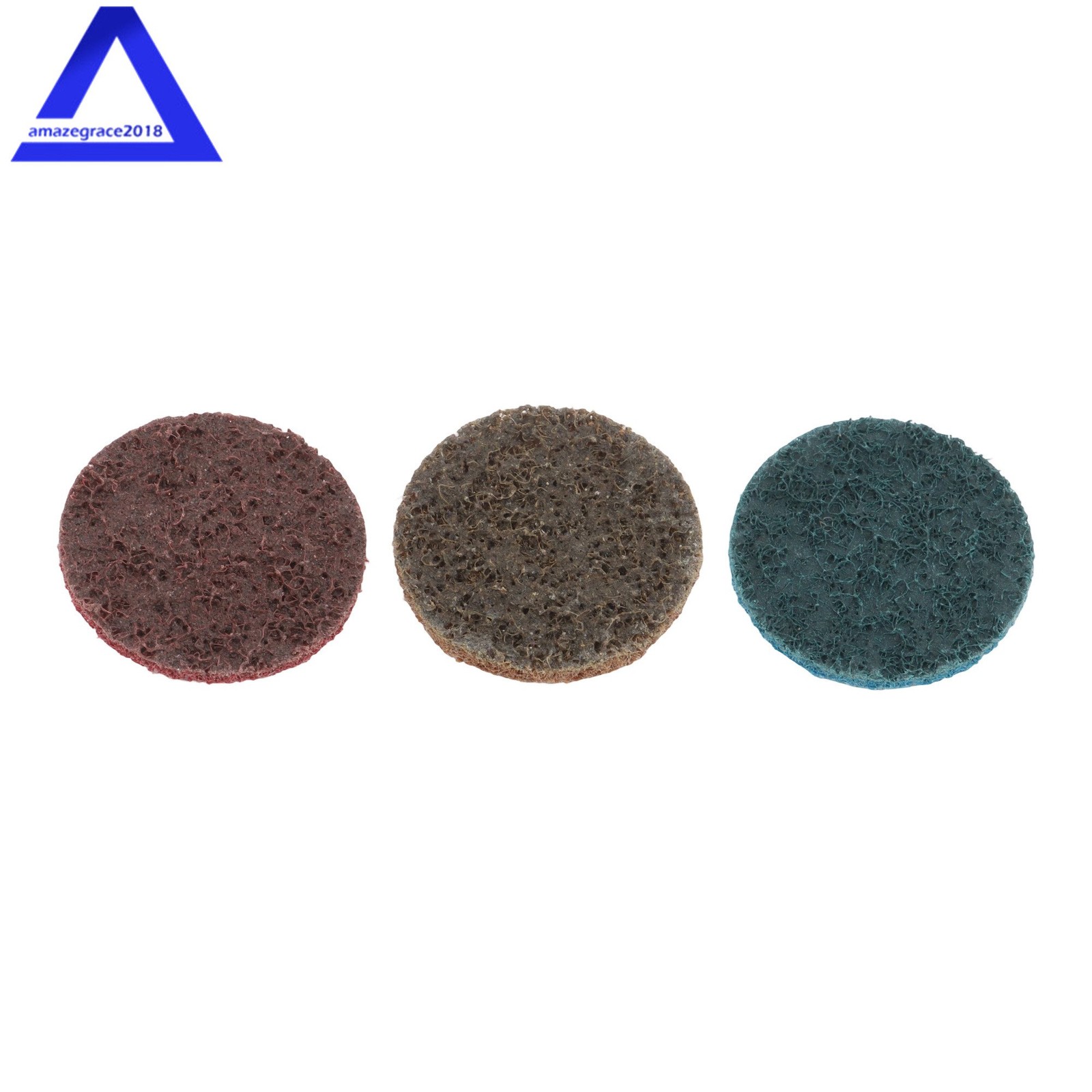 150×Sanding Discs 2″ Quick Change Fine Medium Coarse Sanding Pads Aluminum Oxide