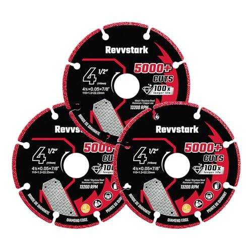 4 1/2 Inch Diamond Cutting Wheel – 4-1/2 Cut Off Wheel for Angle 3.0 4.5″x7/8in.