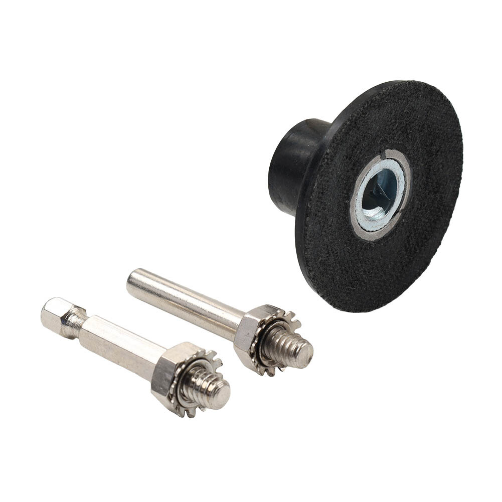 1″ 2″ 3″ Sanding Disc R Type Roll Lock Rotary Pad Holder 1/4″ Shank Die Grinder