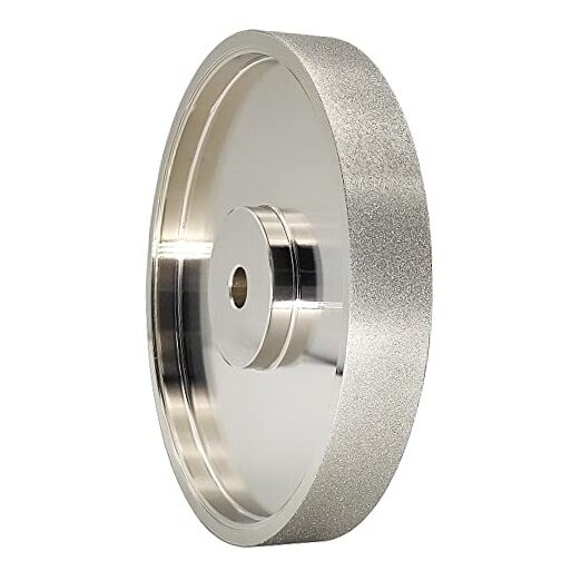 CBN Grinding Wheel 6″ Dia x 1″ Wide – 1/2″ Arbor – Sharpen High 320 Grit