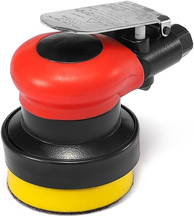 3 Inch Mini DA Air Sander Pneumatic Orbital Palm Sander for Corner Finishing