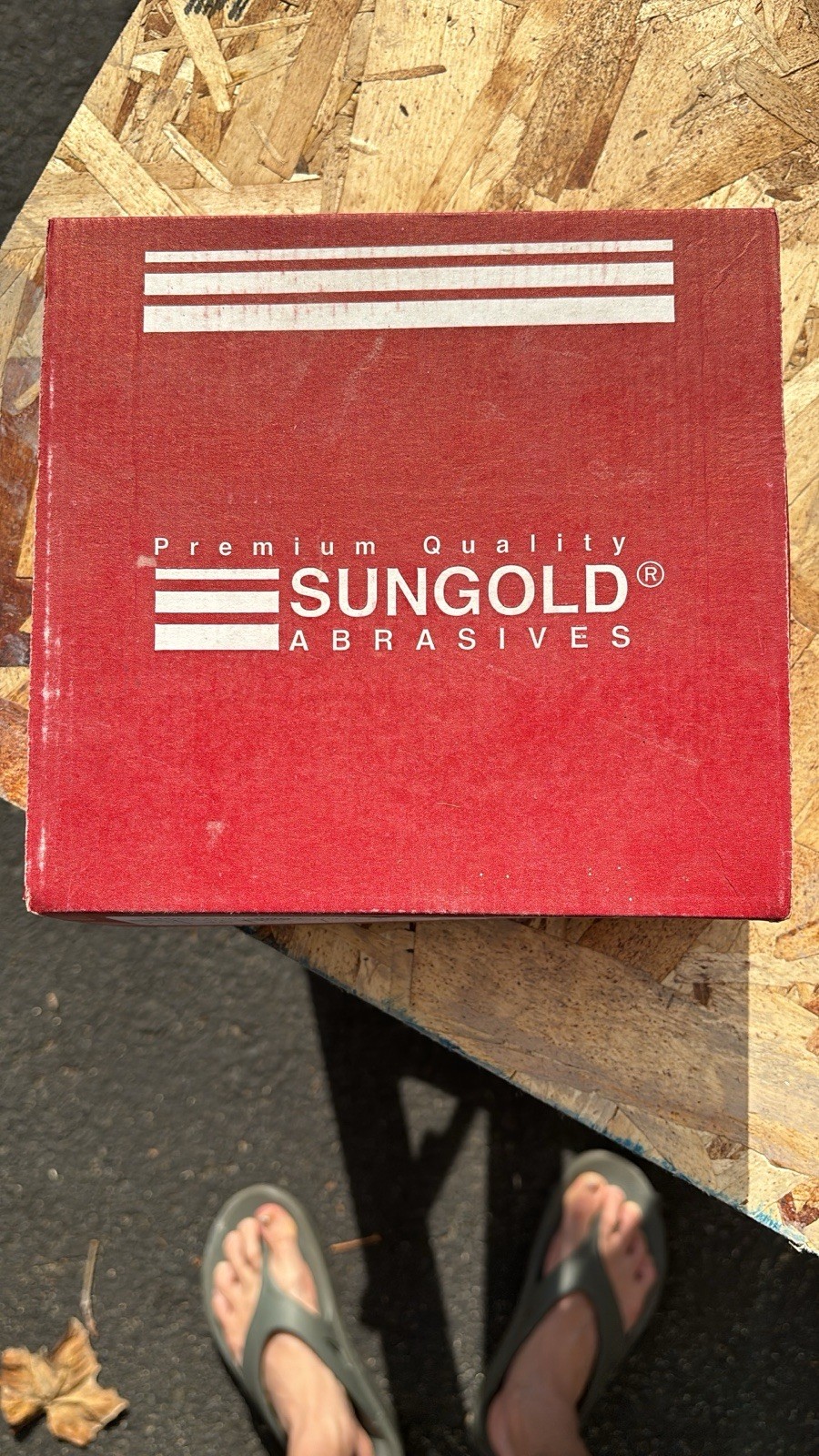 60 Grit 7″ plain backed edger sanding disc – Sungold Abrasives 87505 (49 pack)