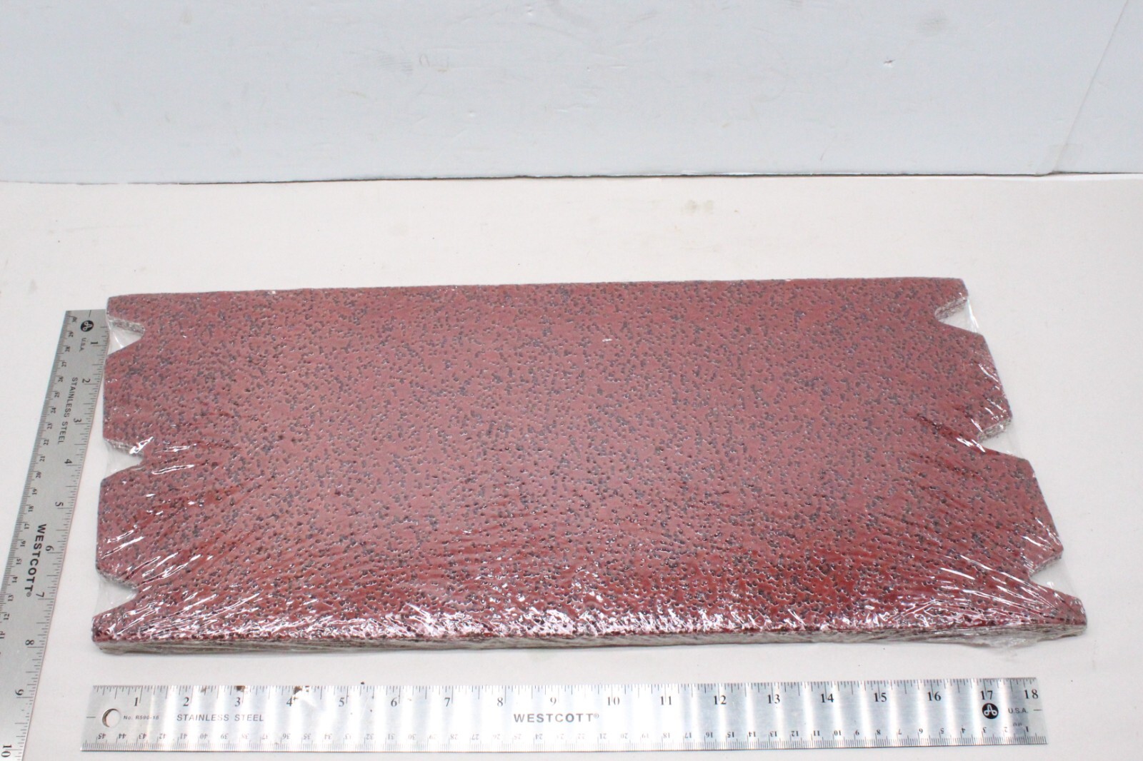 Virginia Abrasives 20 Grit Floor Sanding Sheet 8″ x 19-1/2″ Notched, Pack of 10