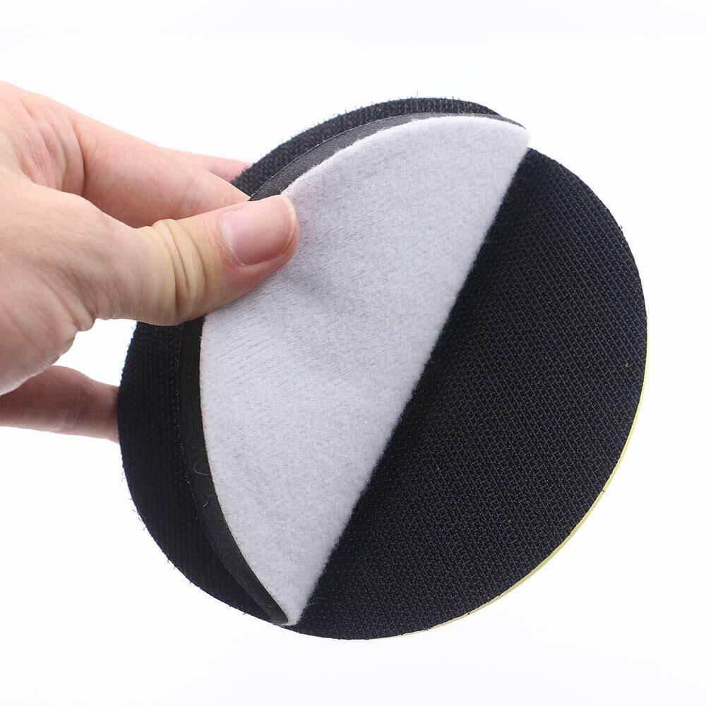 5Inch Soft Density Interface Pad Hook and Loop Sponge Cushion Buffer Backing Pad