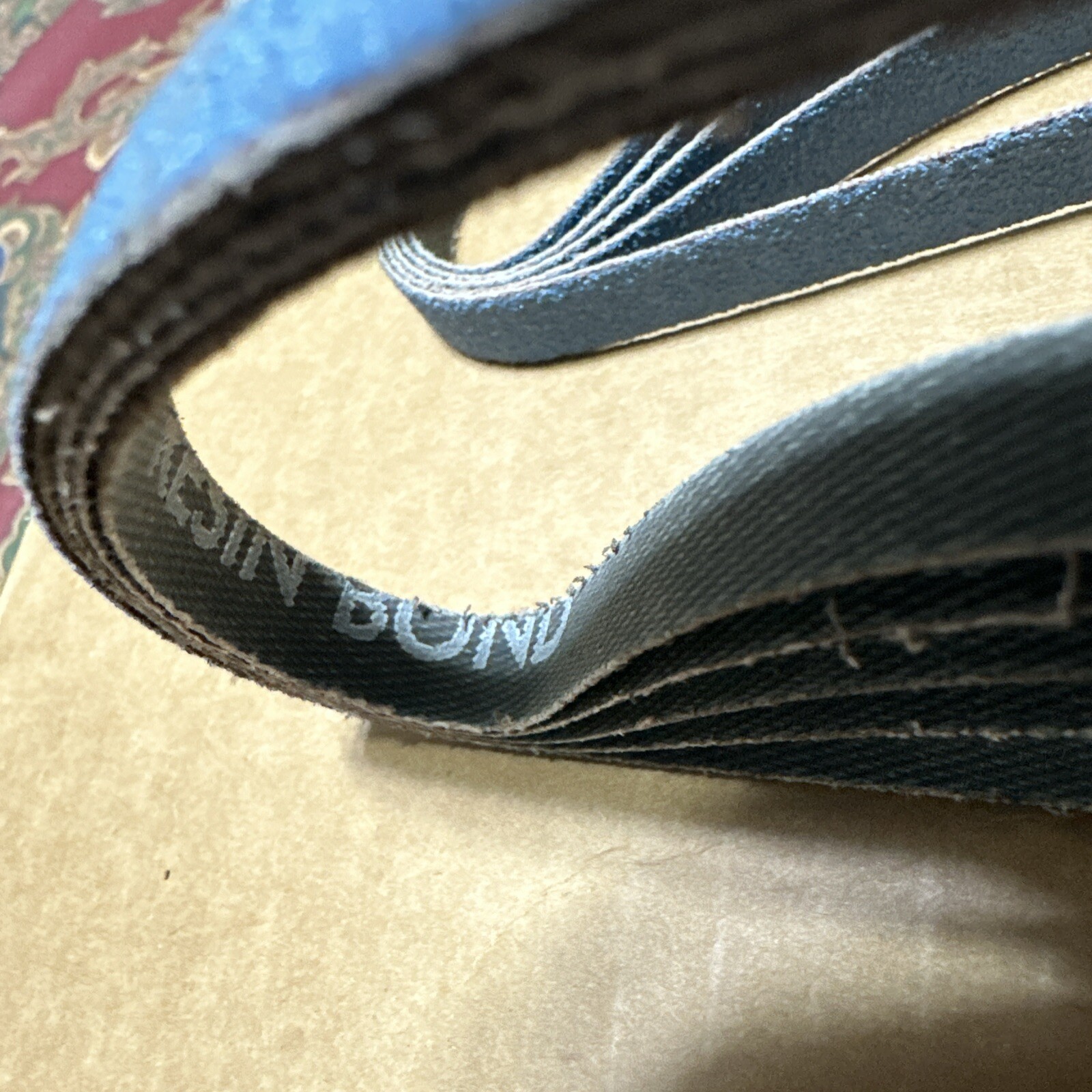 Fastenal 0823482 3/8 Inch X 13 Inch Resin Bond Cloth Sanding Air File Belts (10)