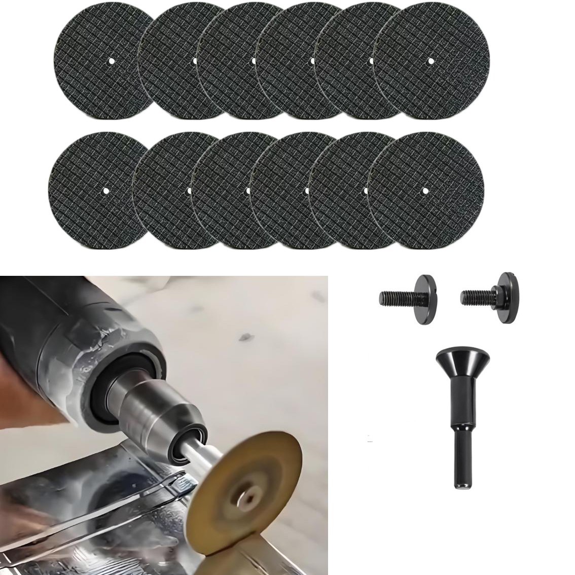 2 Inch 50mm Cutting Disc for Angle Grinder 1/4in High RPM Compatibility