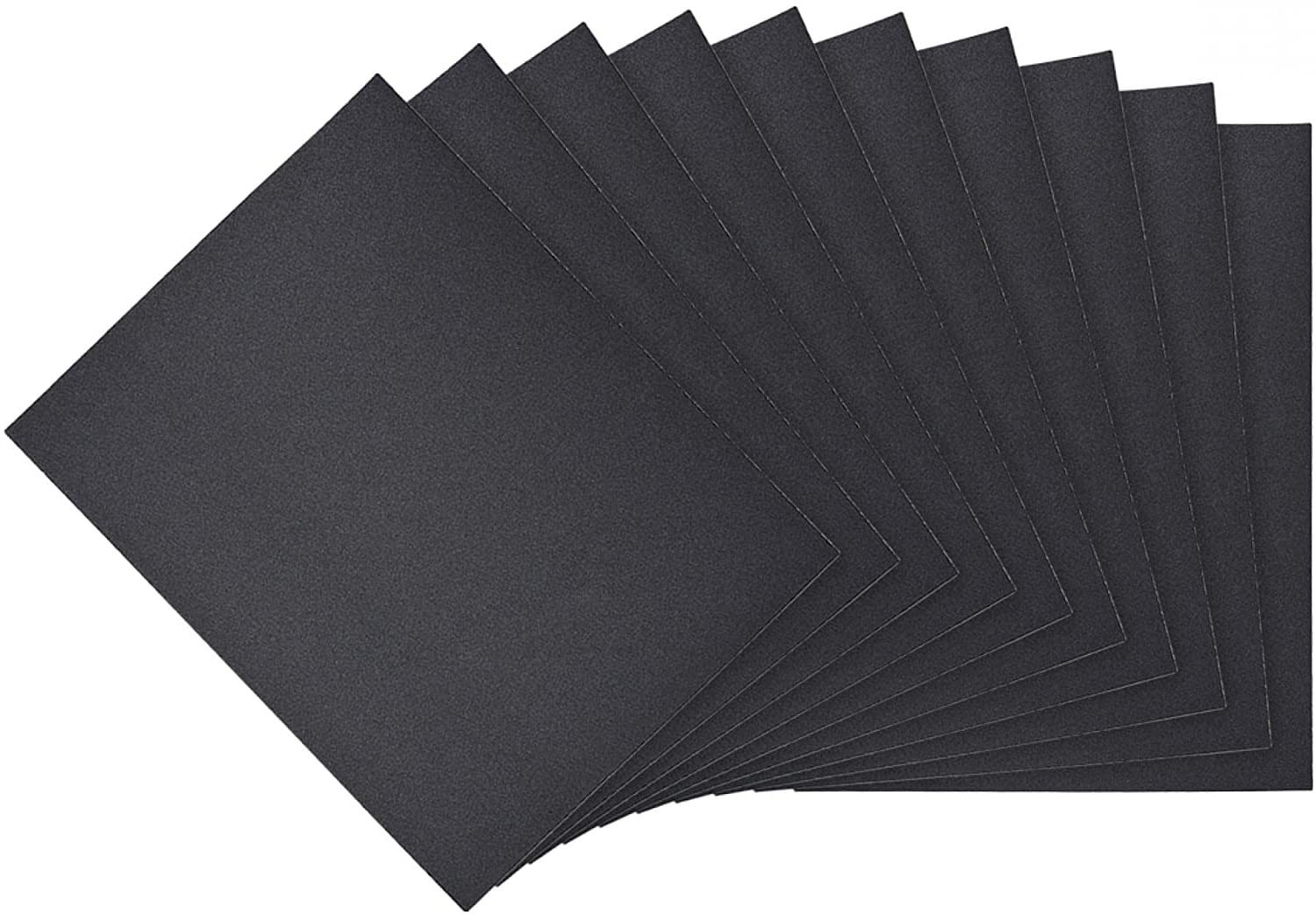 Utoolmart 220 Grits Sanding Sheets Wet Dry Silicon Carbide Sandpaper for Wood…