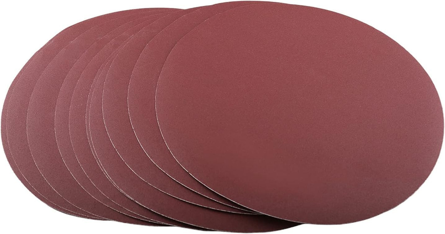 10-Inch PSA Sanding Disc 120 Grit Aluminum Oxide Self Stick Adhesive round Shape