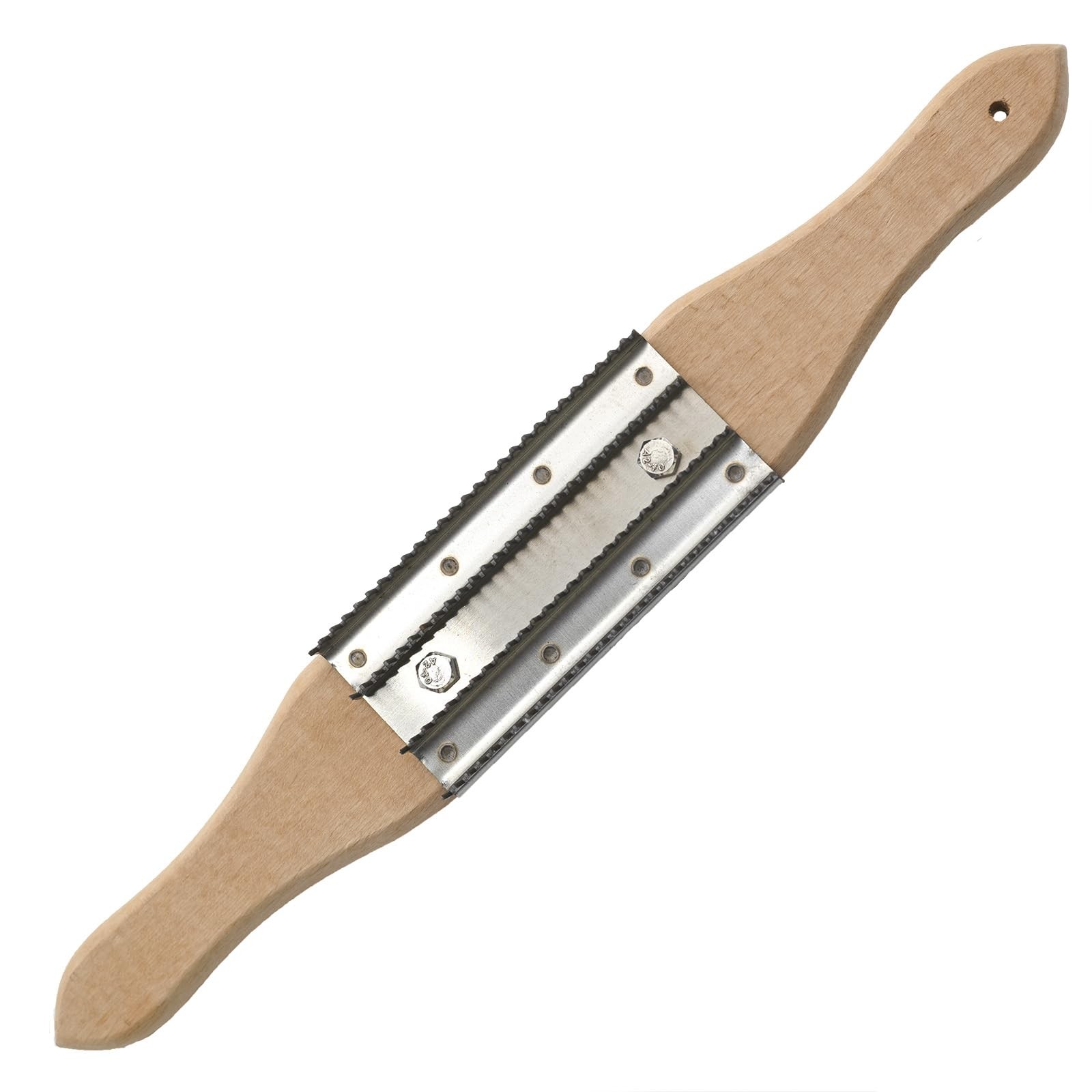 Buffer Wheel Rake, Polishing Tool with Stainless Steel Rake Teeth Head and Ha…