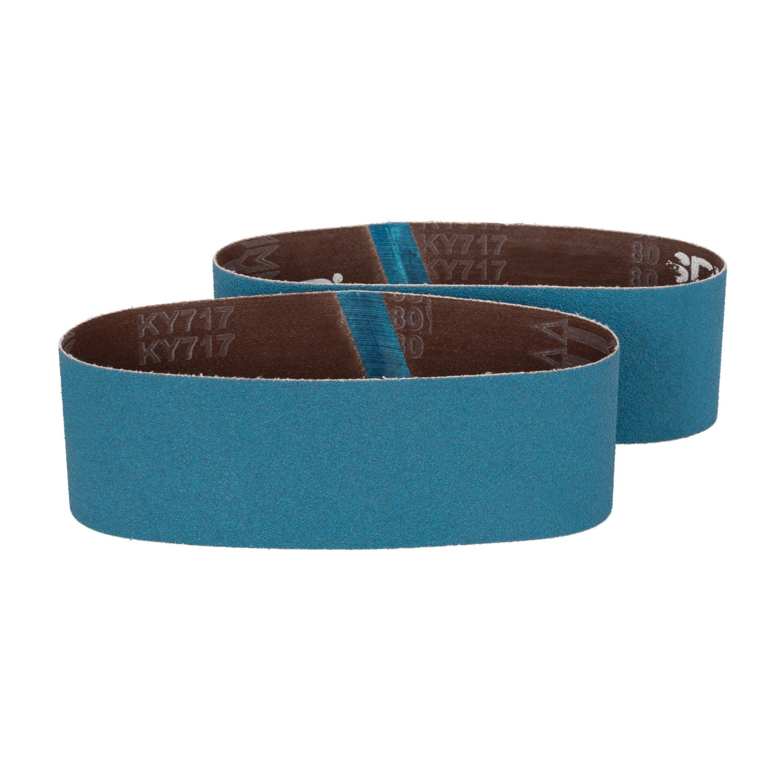 Spyder 3 in. x 21 in. 80 Grit Zirconia Tape Joint Sanding Belt (2-Pack) 500016