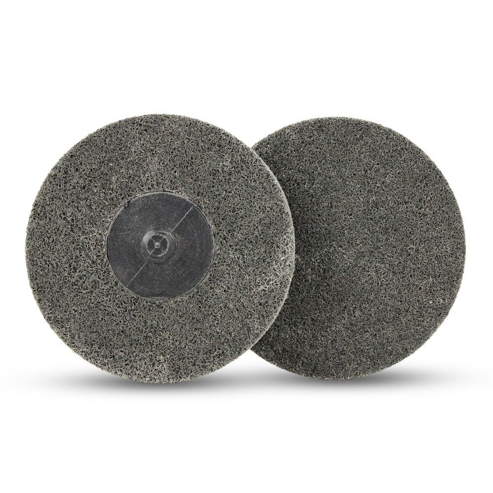 10 Pack – 3″ Quick Change Surface Preparation Disc Non-Woven Die Grinder Pads
