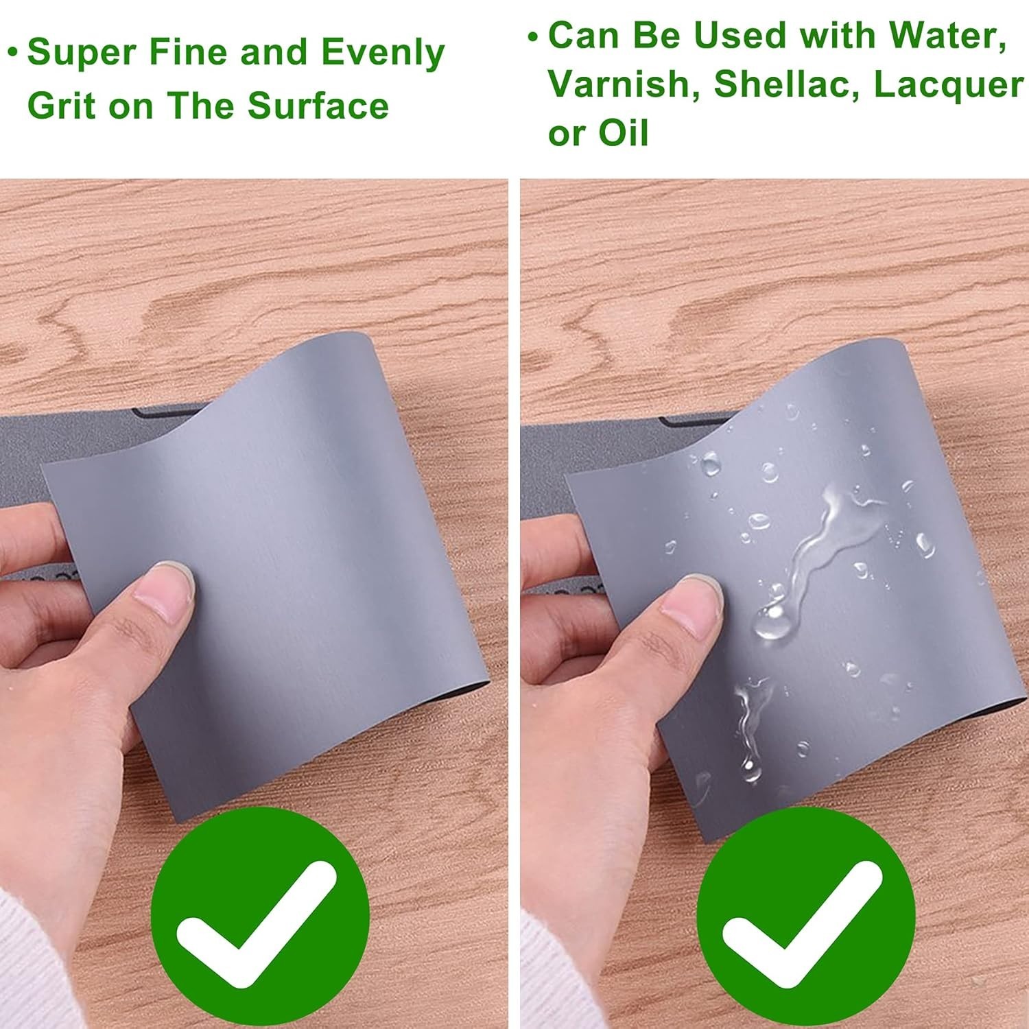 36 Pieces Wet and Dry Sandpaper 3000 5000 7000 10000 Grit Sanding Paper