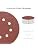 5 Inch 8 Hole Sanding Discs Hook and Loop, 50 PCS 80 Grit Round Sand Paper Disc,
