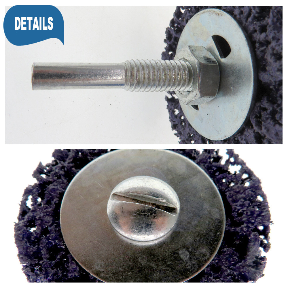 2″ 50mm 6mm Shank Diamond Sanding Discs Roll Lock Grinding Disc Polishing Wheel