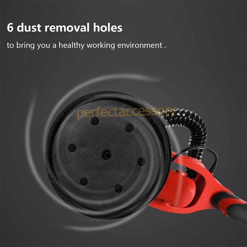 9-Inch 6 Hole Hook & Loop Sanding Pad Backing Plate for Drywall Orbital Sander