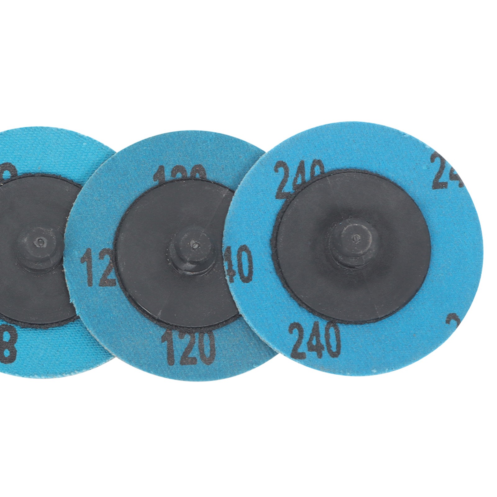 36/60/80/120/240 Grit 2 Inch Quick Change Sanding Discs Set of 50