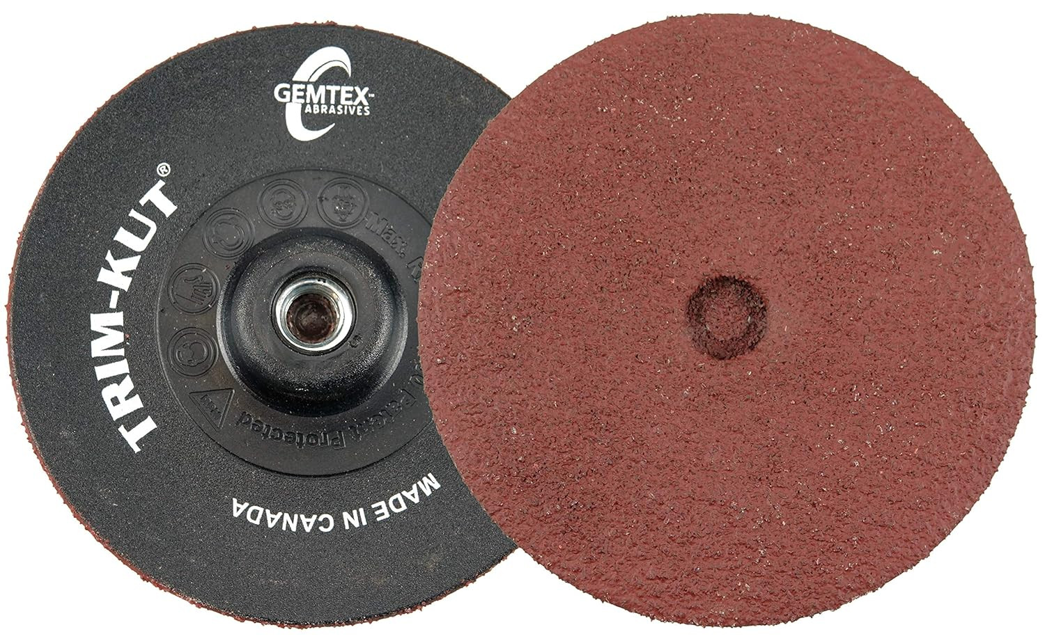 59305 Trim-Kut Grinding Disc, 3″ Diameter, 60 Grit, 5/16″ – 18 Hub (Pack of 25)