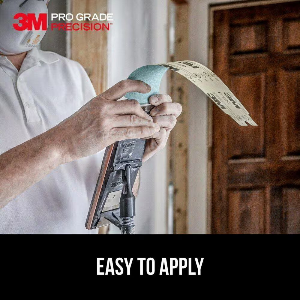 Pro Grade Precision 4 3/16 In. X 11 1/4 In. 120 Grit Drywall Sanding Sheets (12-