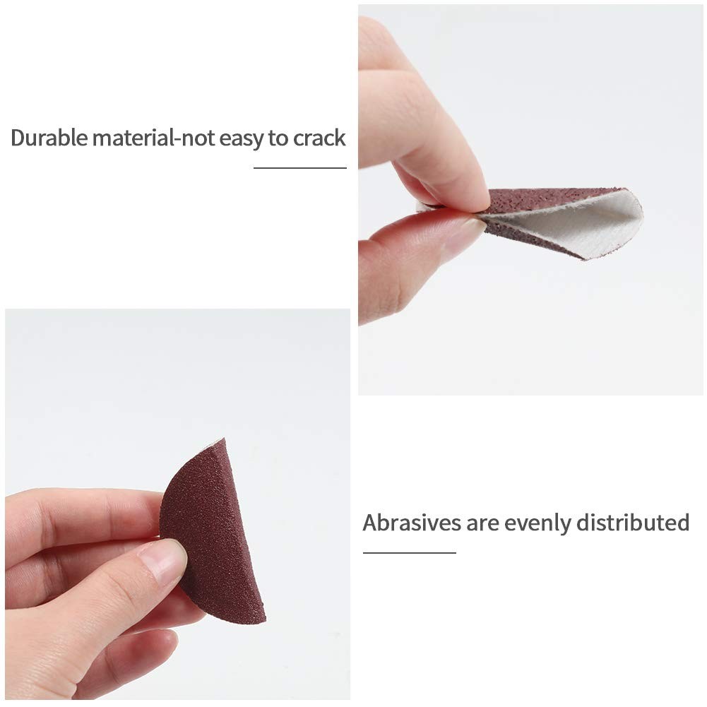 SPEEDWOX 100pcs Sanding Discs 2 inch Sandpaper 80 Grit Hook and Loop Sanding …