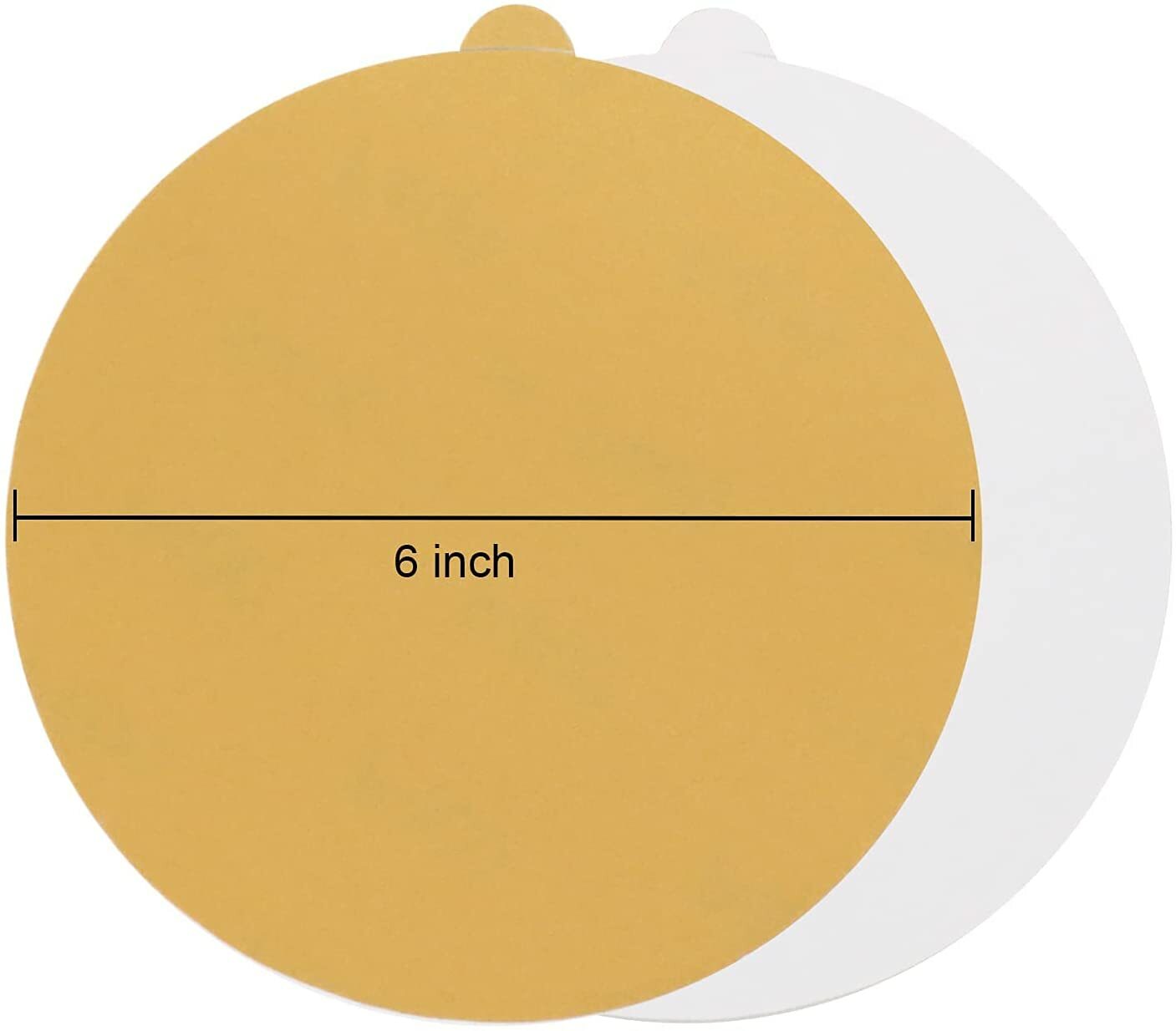 6 in PSA Sanding Disc Self Adhesive 40-800 Grit Sticky Back DA Sander Sandpaper