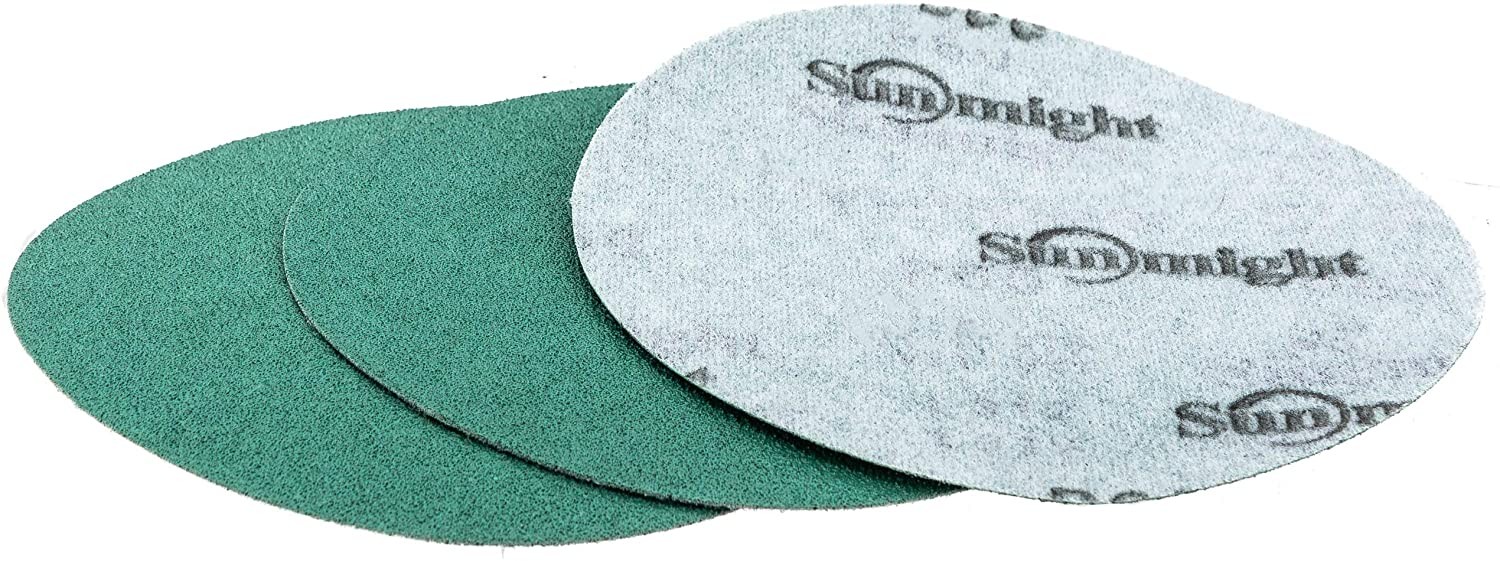 Sunmight Film 6″ 400G Grip No Hole Disc, 01416, 50 Discs