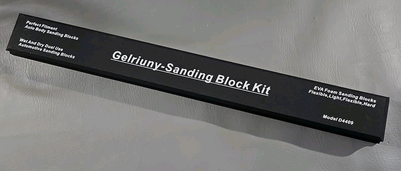 GELRIUNY D4409 Black Long 24″ Sanding Block,Auto Body Sanding Block,Automotive S