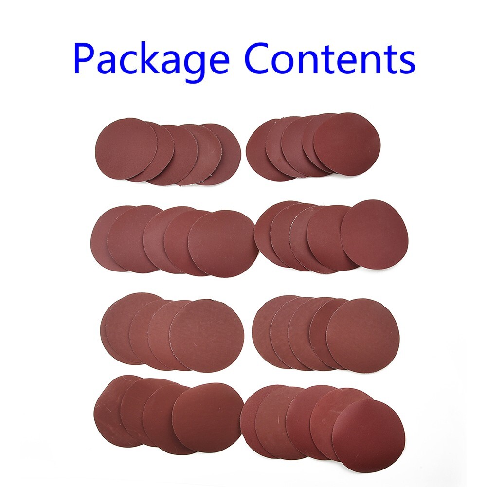 40pcs/Set 75mm-80mm Sandpapers 320/400/600 / 800/1000/1200/1500/2000Grit