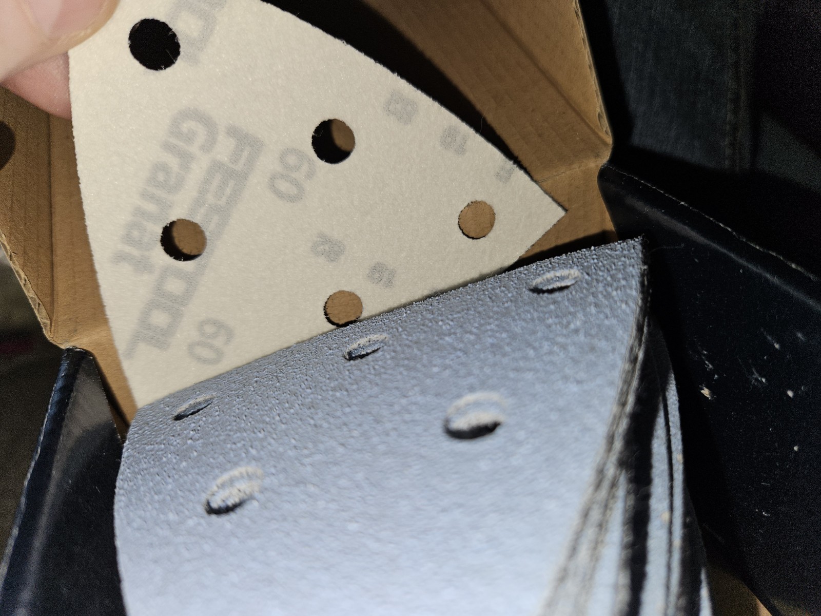 Festool 497391 Granat P60 Grit RO 90 (93mm) Delta Abrasive Sanding Sheets,…