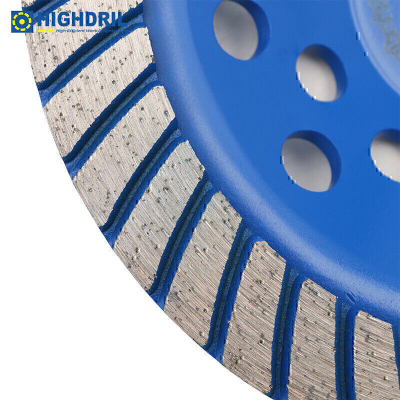 1pc 4/4.5/5/7 inch Diamond Grinding Wheel Turbo Row Grinding Disc for Concrete