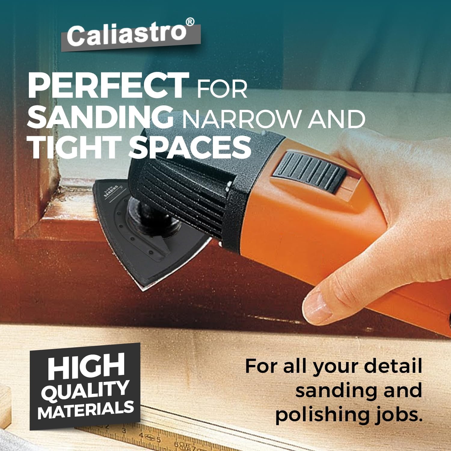 Triangle Sanding Pads for Oscillating Multitool with Universal Quick-Release…