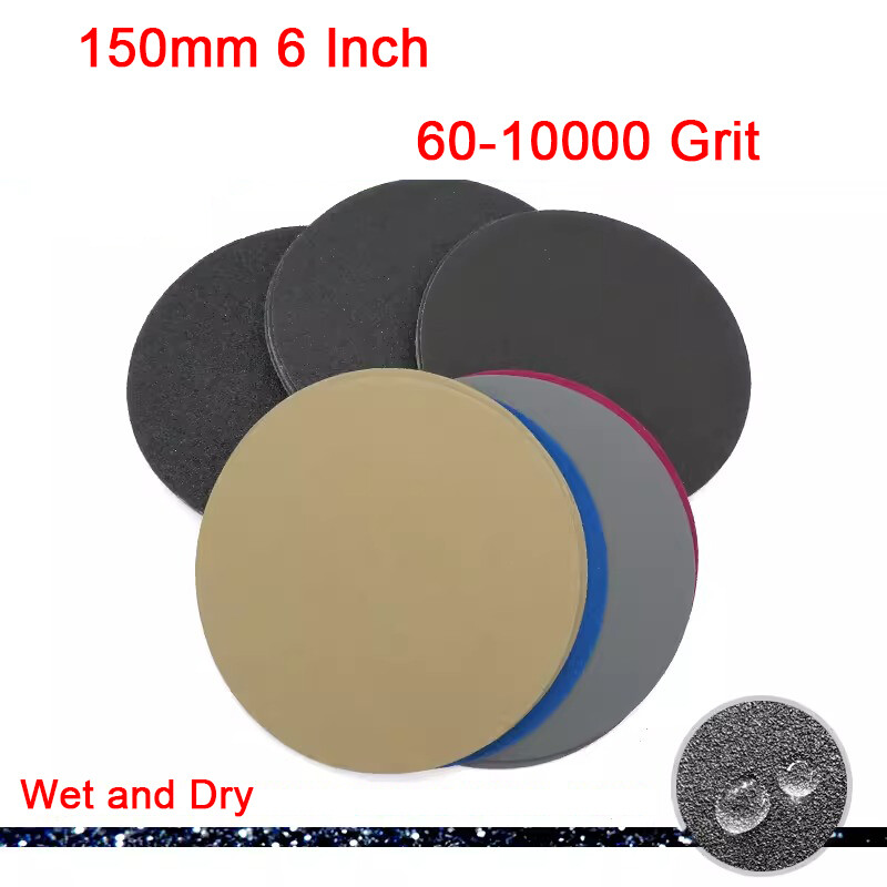 25-75mm Wet and Dry Sanding Discs 1-7Inch Sandpaper Hook&Loop Pads Grit 60-10000