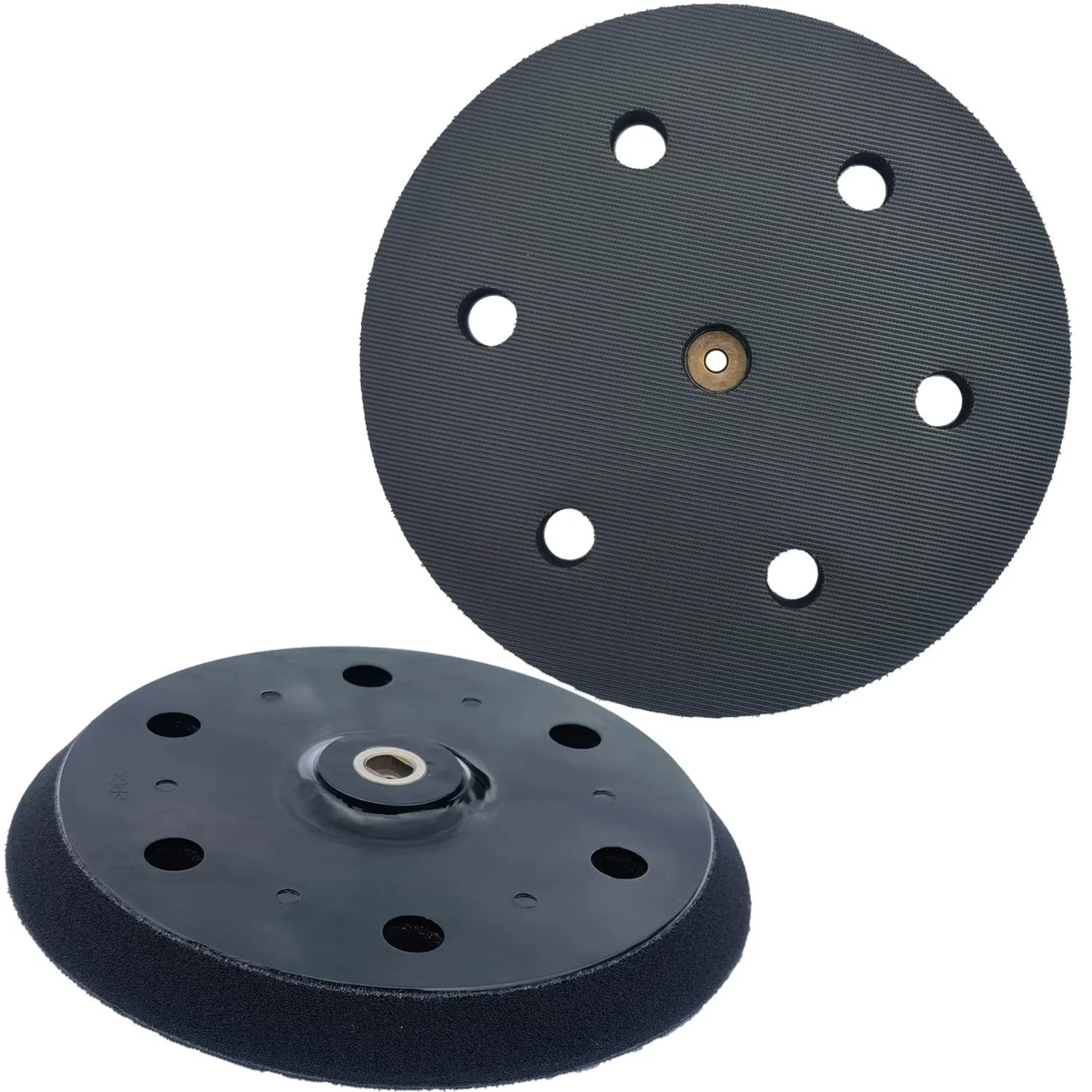 2 Pack 9 inch 6 Hole Hook and Loop Replacement Backing Pad for Orbital Sander…