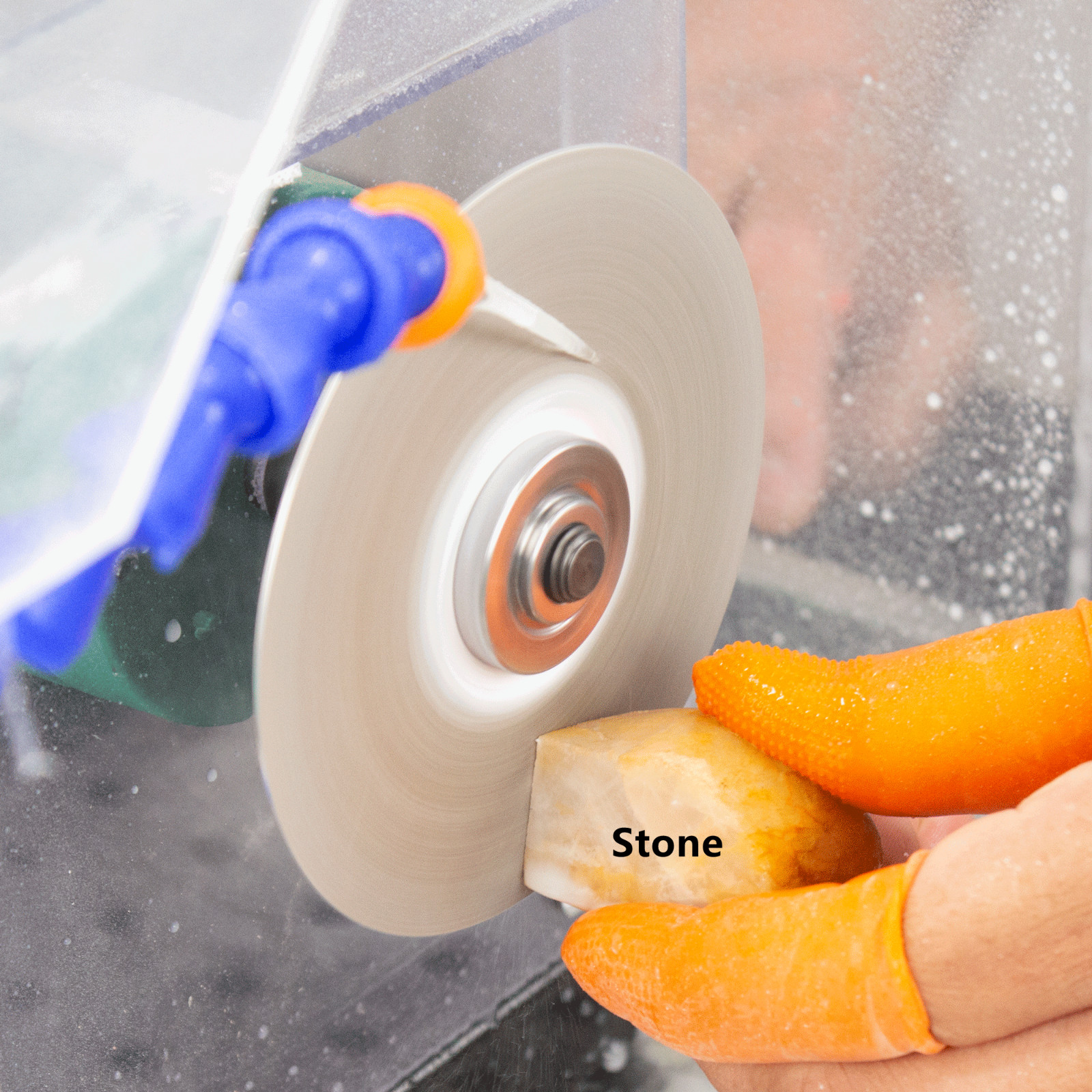 4″ inch Diamond Grinding Disc Abrasive Flat Lap Disk 400 Grit for Angle Grinder