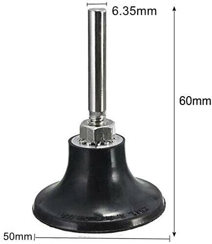 2″ Roll Lock Die Grinder Quick Change Sanding Disc 36 60 80 120 240 Grit 53 Pice