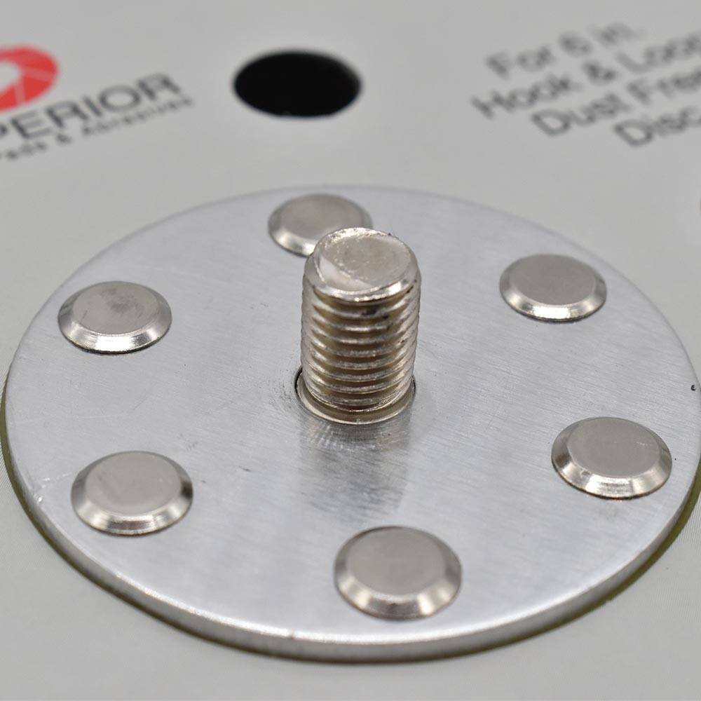 Random Orbit Sander Hook & Loop 6″ Pad 6 holes rep Porter Cable 18002 – RSP38